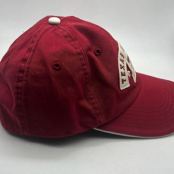 Texas hold’em stitched player red hat - Picture 2 of 6